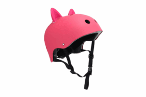 Capacete Orelha de Gato Rosa